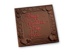 Hershey®’s Milk Chocolate Card with Red Personal Message